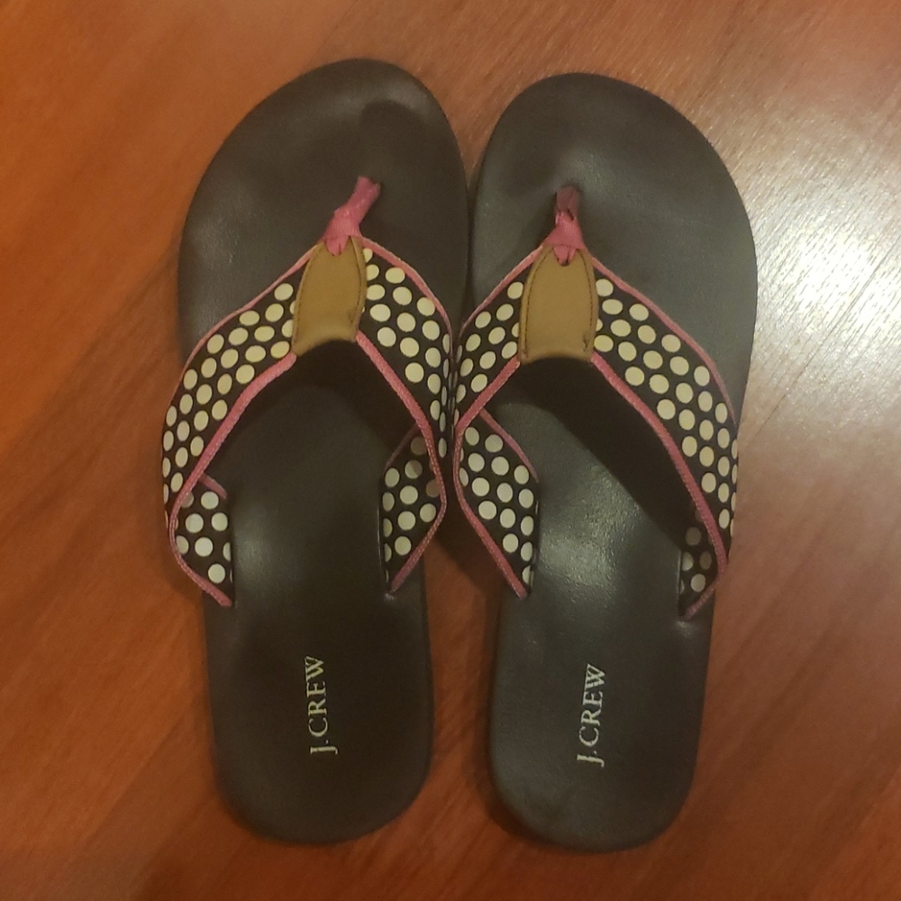 Jcrew flip flops